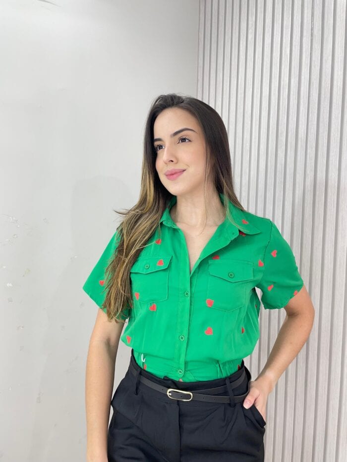 blusa babi verde blusa babi verde