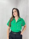 blusa babi verde