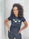 t shirt minnie preta