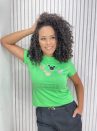 t shirt minnie verde