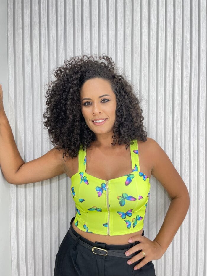 cropped borboleta verde lima cropped borboleta verde lima