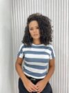 t shirt juliana cinza