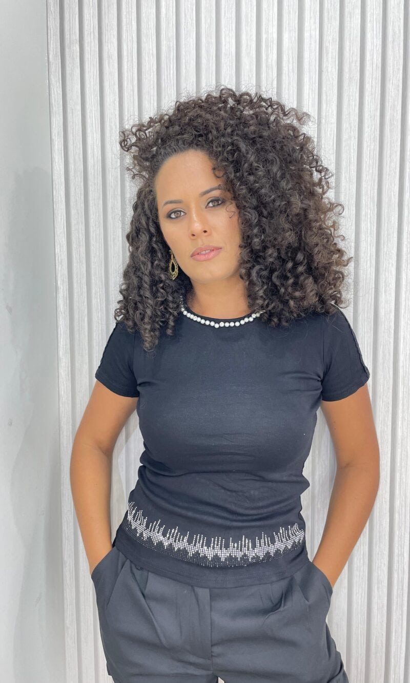 t shirt paula preta