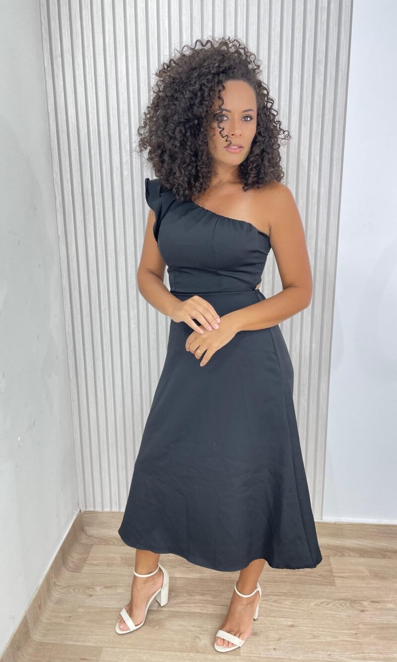 vestido dara preto