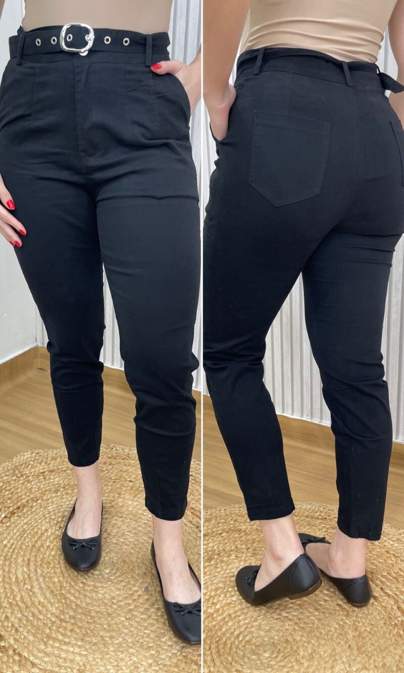 calça jeans camile preta