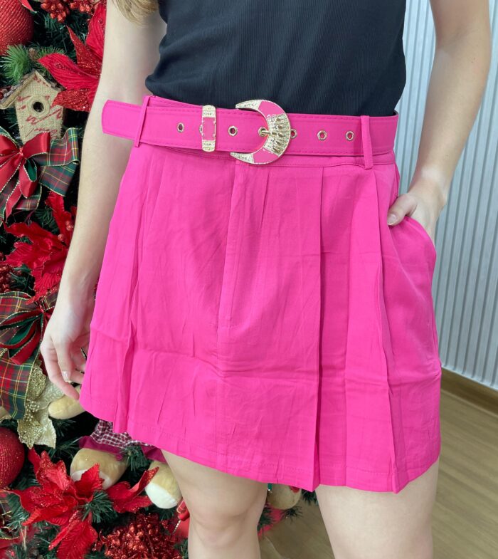 short saia maju rosa short saia maju rosa