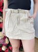 short saia mavi bege