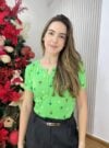 t shir flamingo verde lima