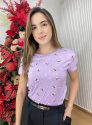 t shirt beca lilas