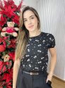 t shirt beca preta