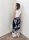 calÇa pantalona poliana floral 0055