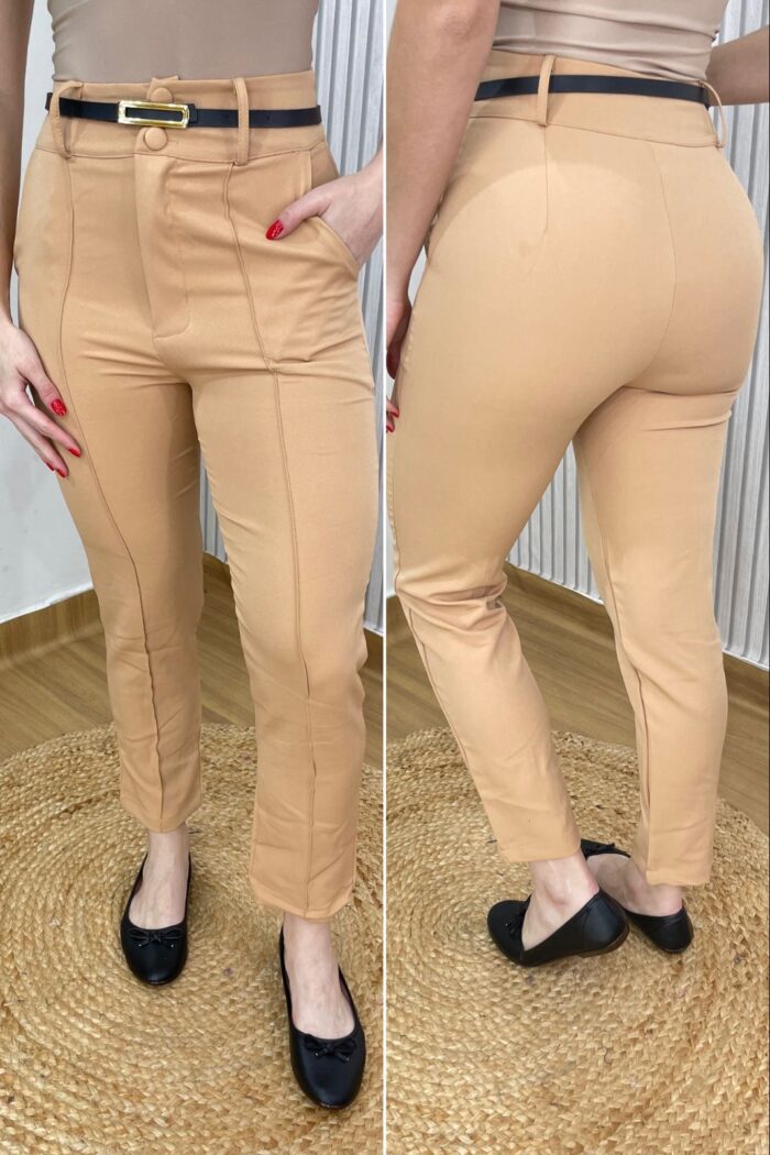 calça olivia bege calça olivia bege