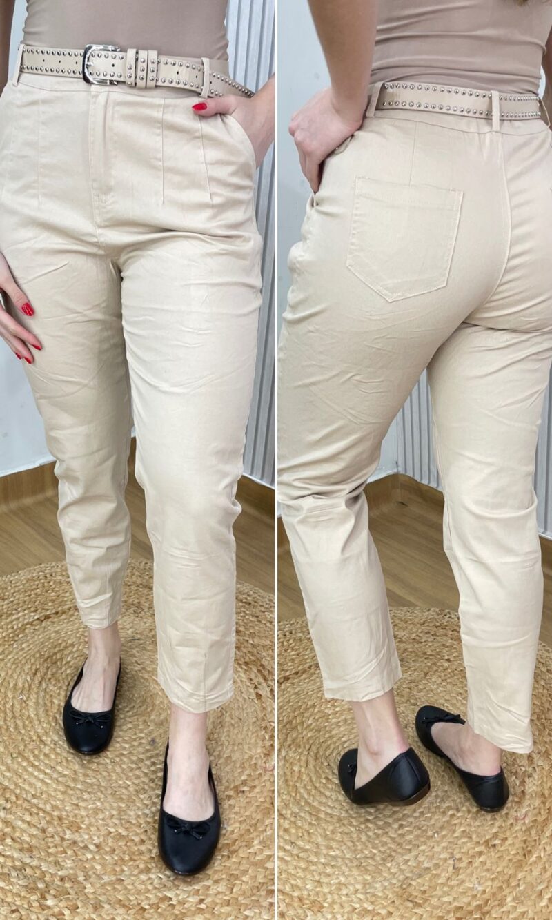calça zane bege calça zane bege