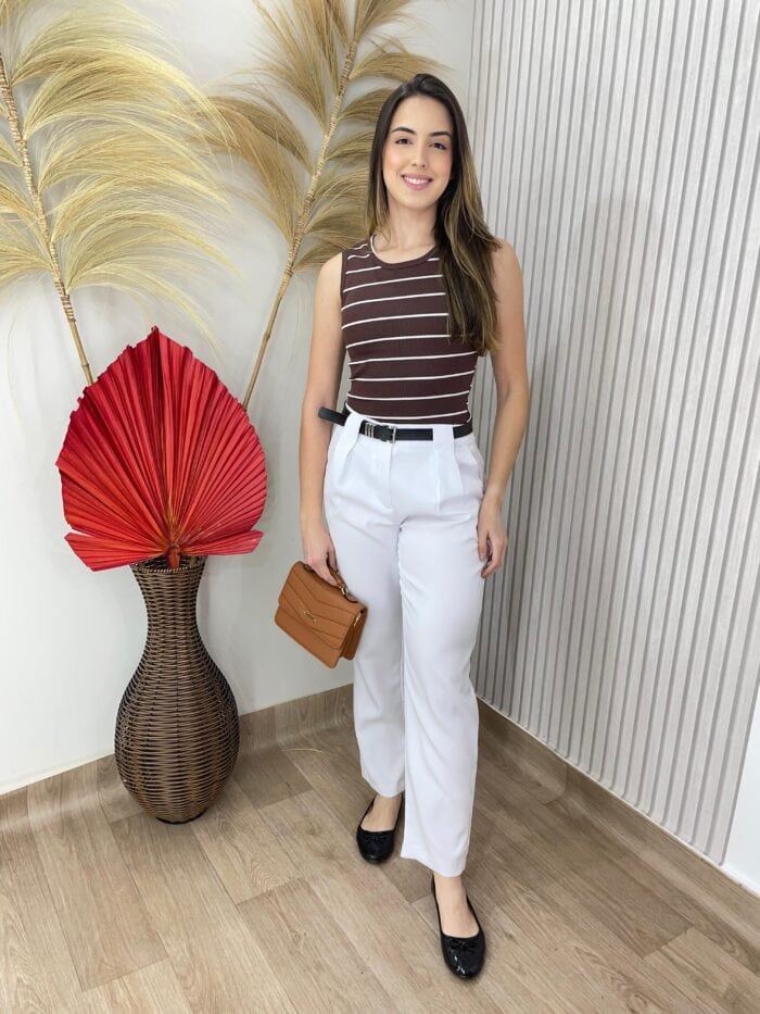 regata mariana marrom regata mariana marrom