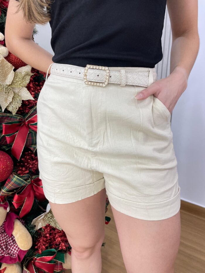 short thais bege short thais bege