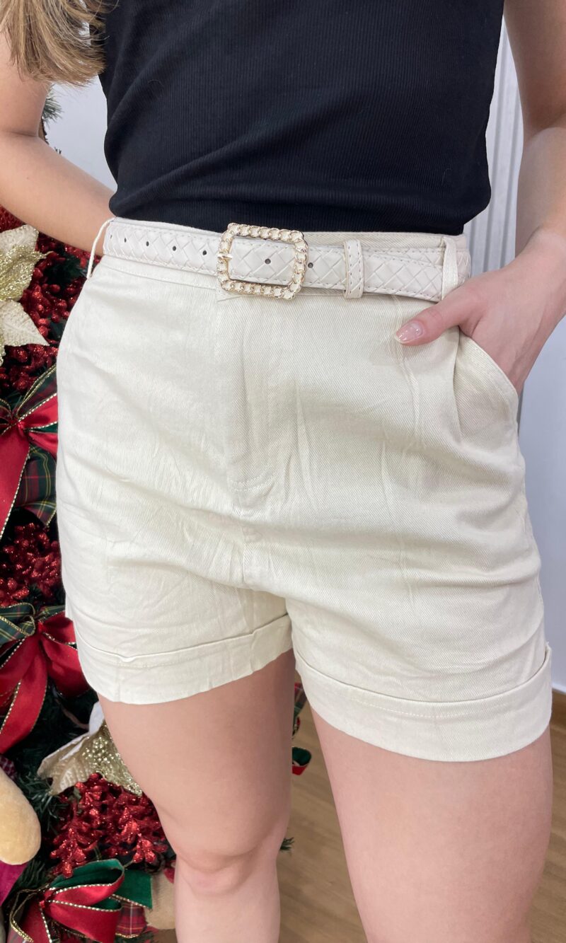 short thais bege short thais bege