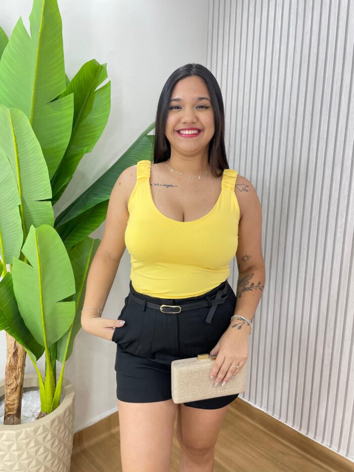 body carol amarelo manteiga