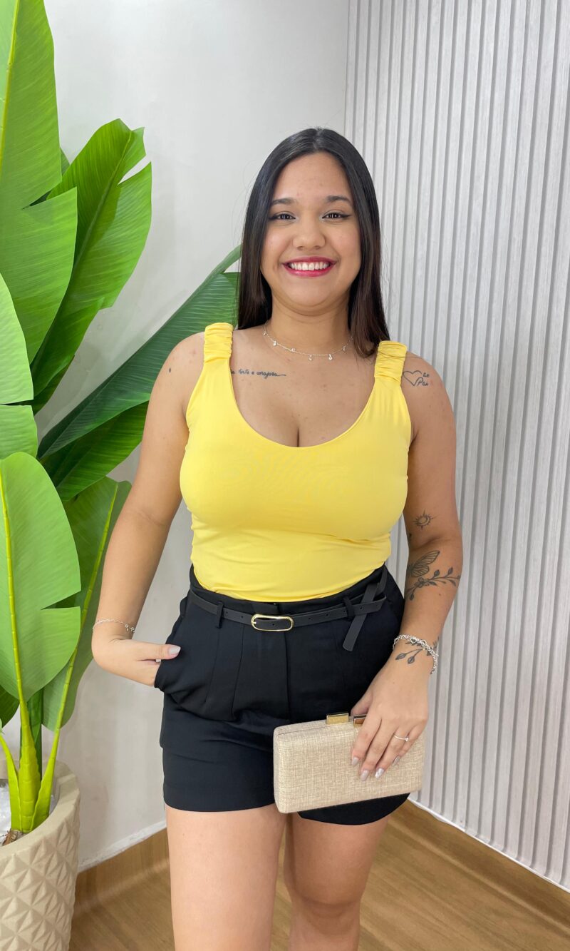 body carol amarelo manteiga