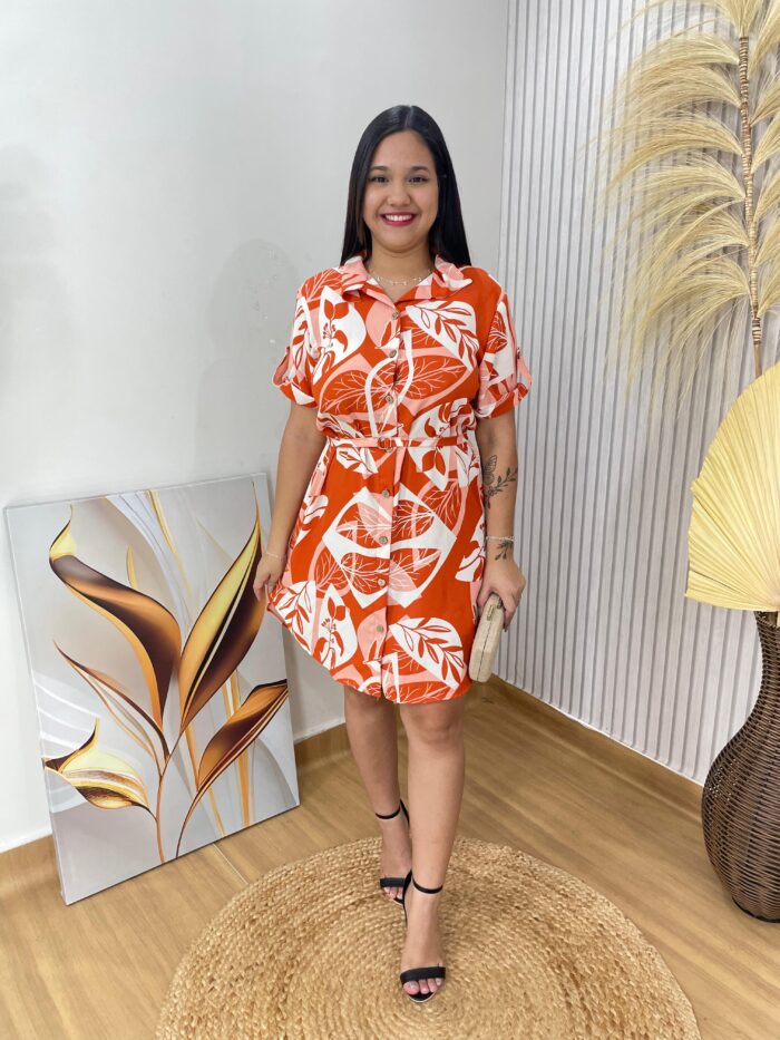 chamise silvéria laranja