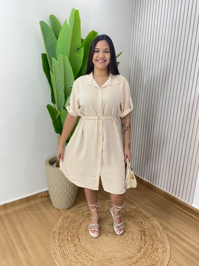 chamise listra caramelo chamise listra caramelo