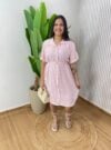 chamise listra rosa