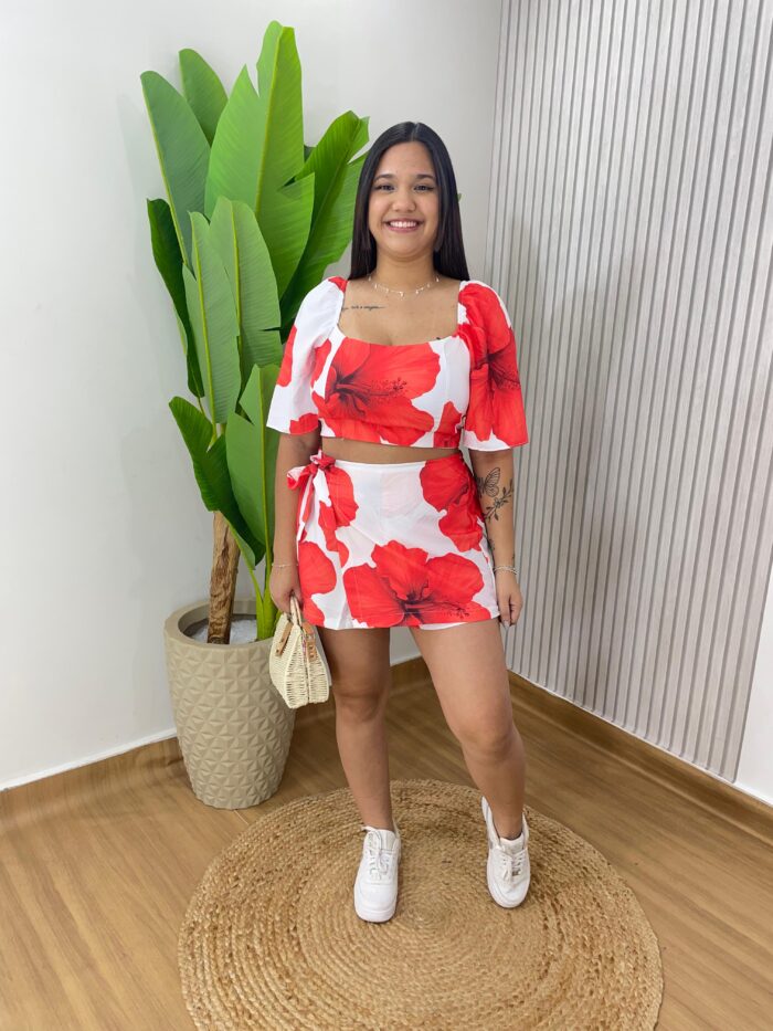 conj stephany vermelho conj stephany vermelho