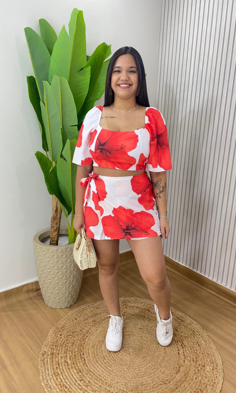 conj stephany vermelho conj stephany vermelho