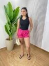 short tactel bia rosa