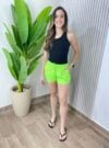 short tactel bia verde neon