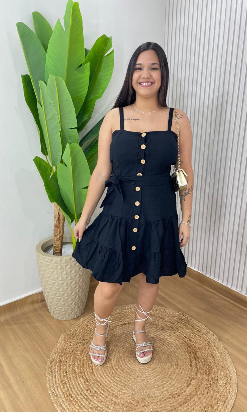 vestido bia preto