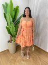 vestido bia salmão