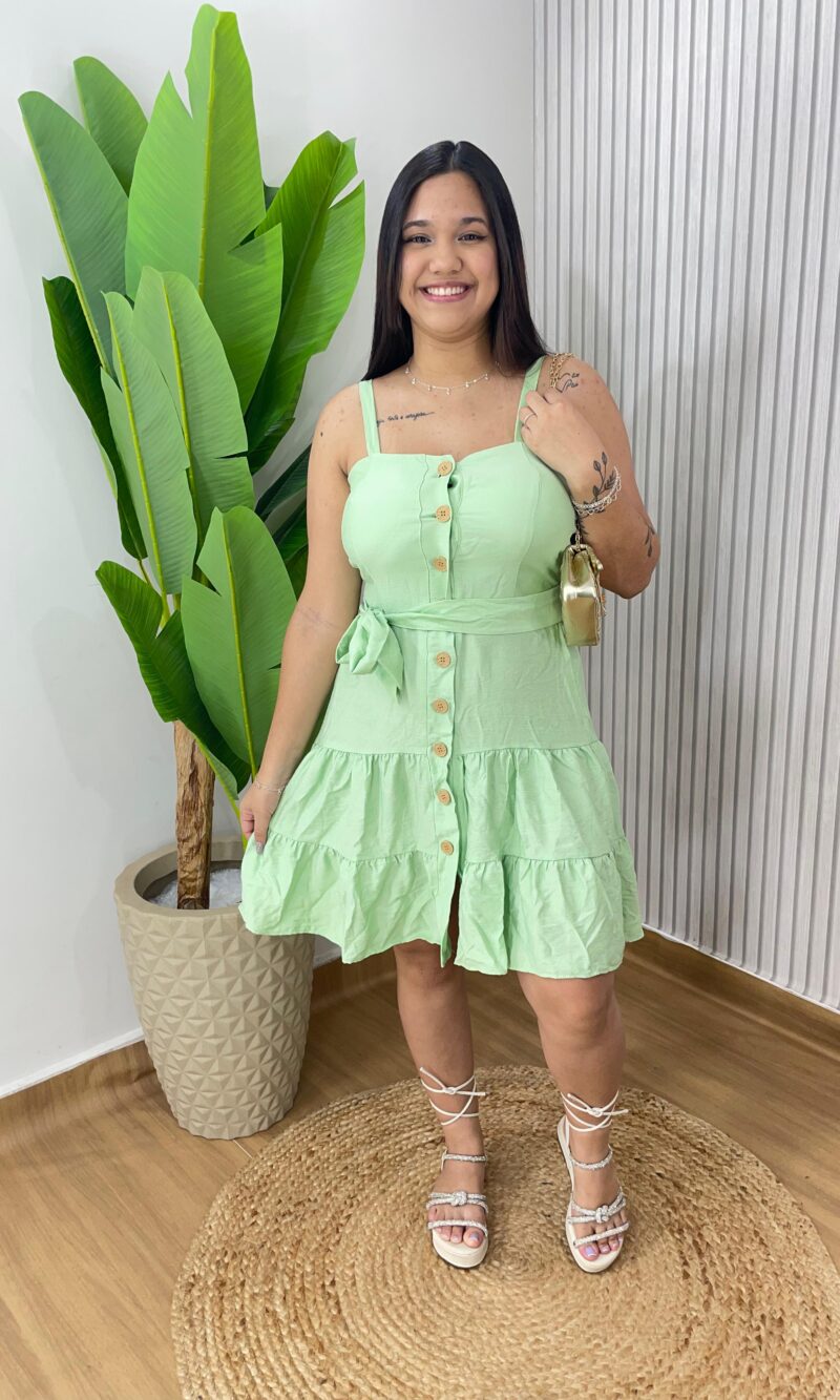 vestido bia verde