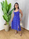 vestido isabely azul royal