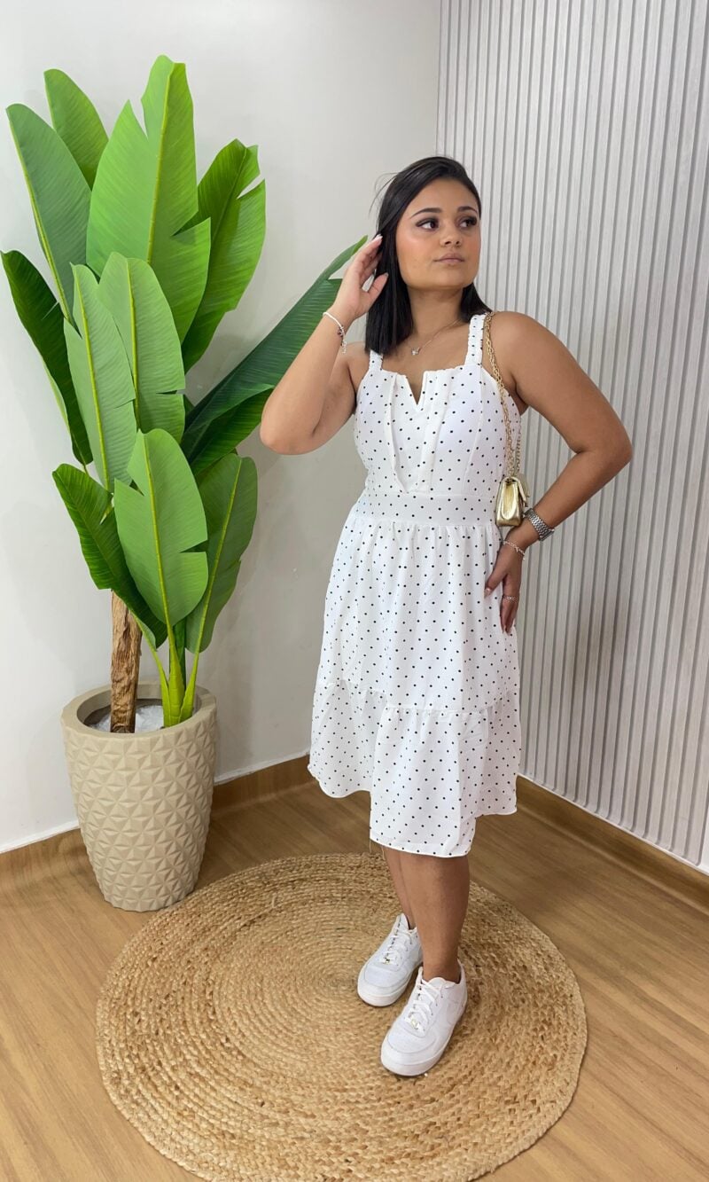 vestido nina branco