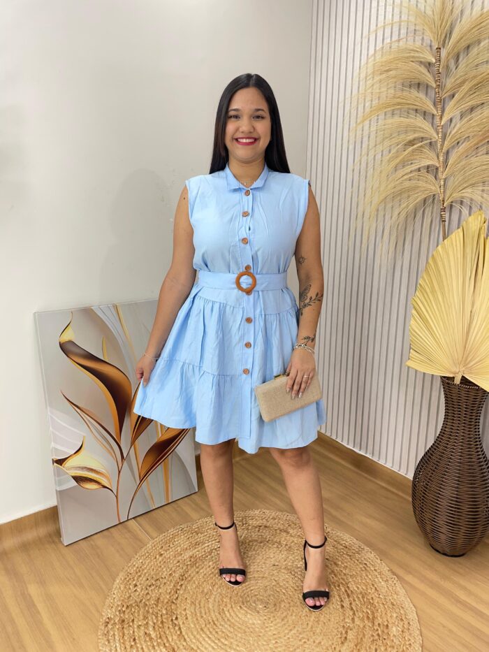 vestido rayane azul vestido rayane azul