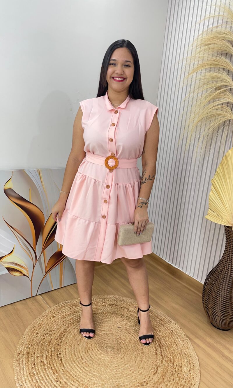 vestido rayane rosa bb vestido rayane rosa bb