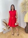 vestido rayane vermelho