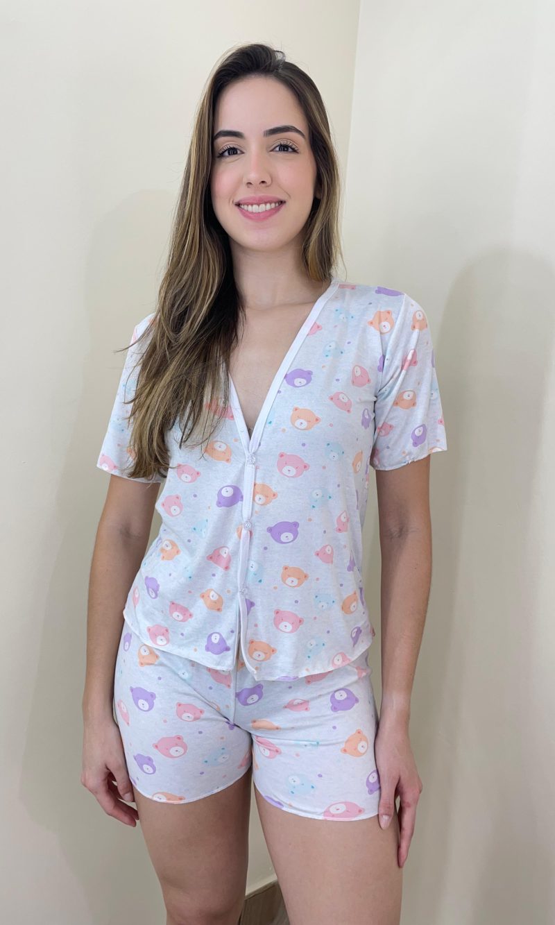 pijama americano branco