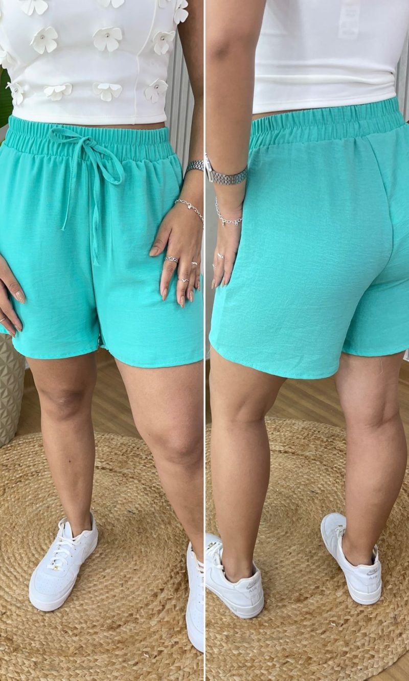 short duna verde água