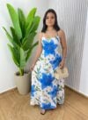 vestido laura azul
