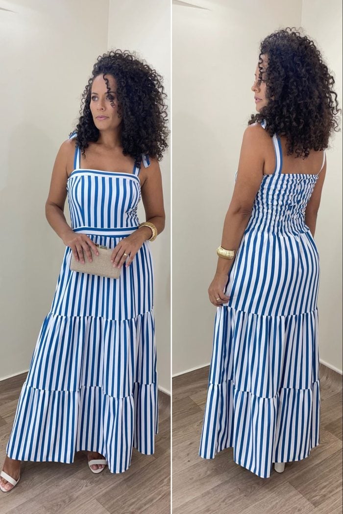 vestido luciana azul marinho