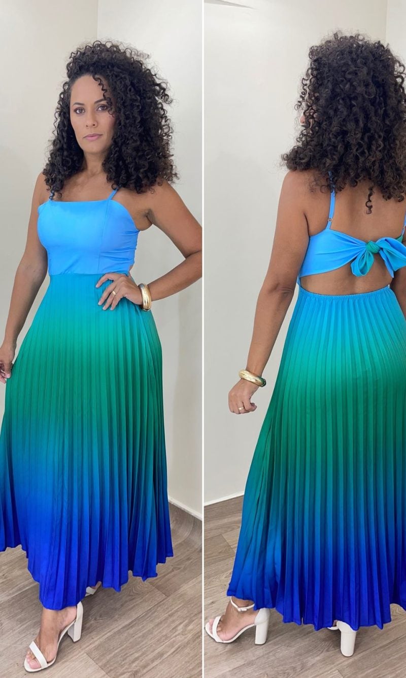 vestido maldivas verde