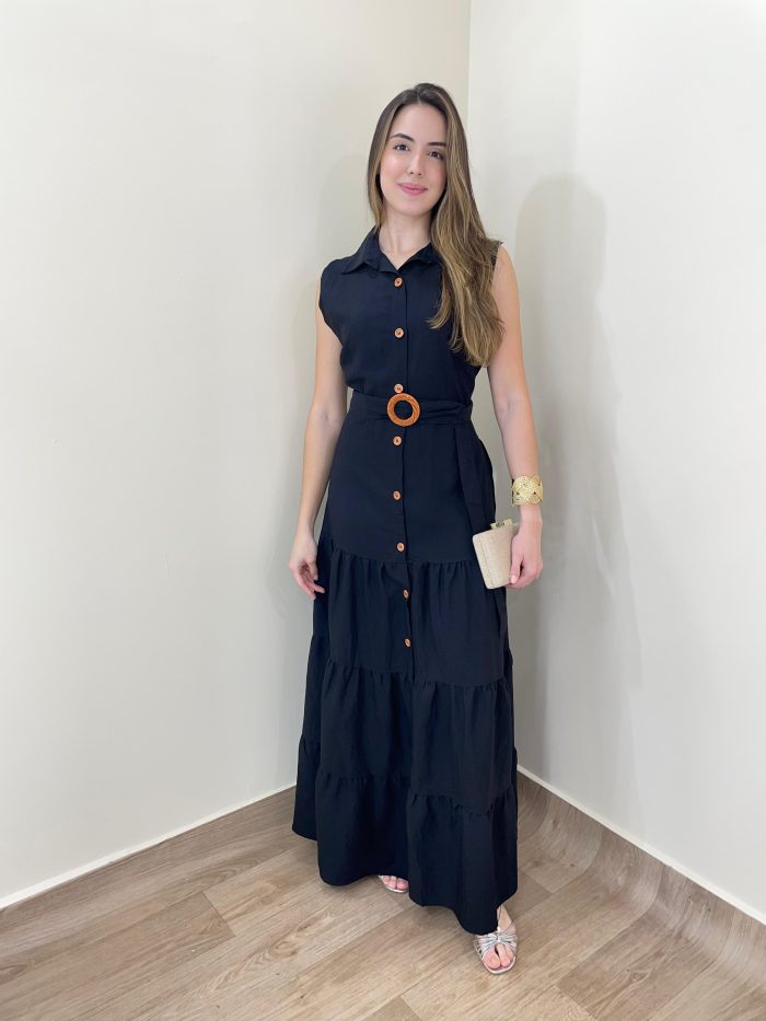 vestido mirela preto vestido mirela preto