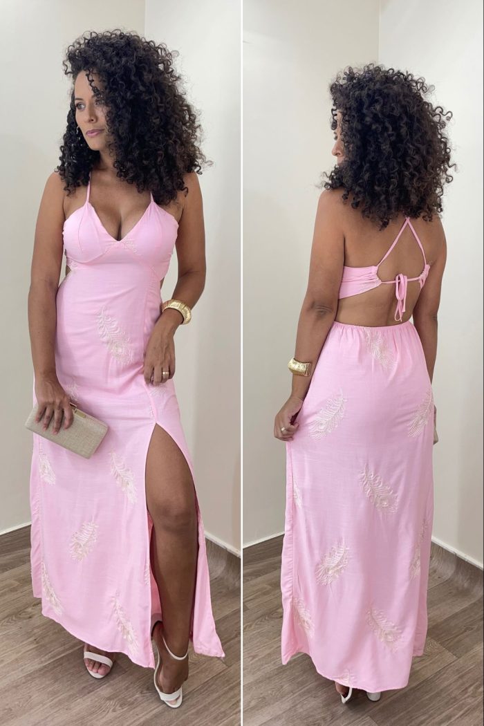 vestido nanda rosa vestido nanda rosa