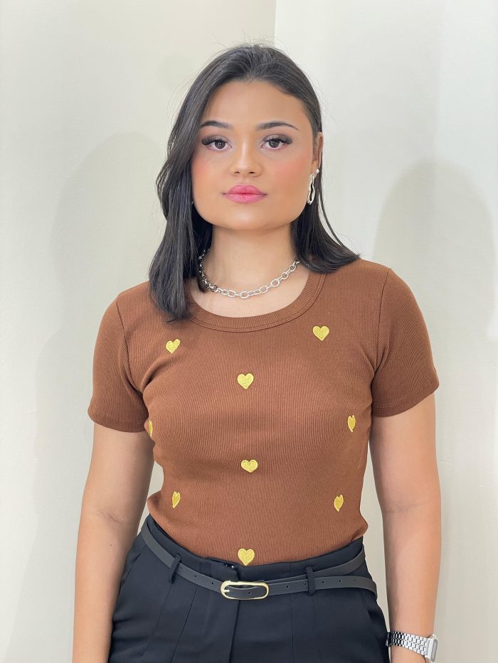 blusa maísa marrom e blusa maísa marrom e