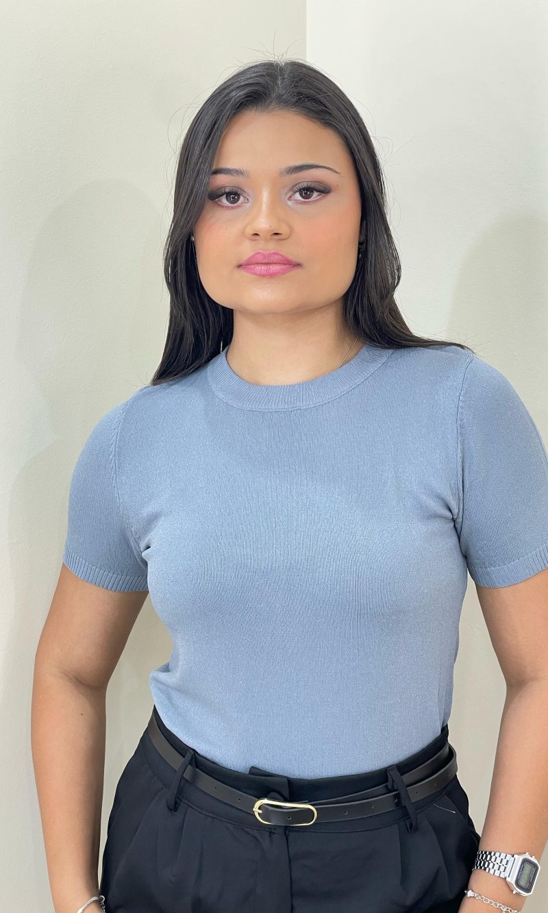blusa raquel cinza