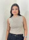 cropped cris bege