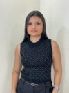 cropped cris preto