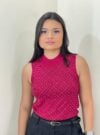 cropped cris vermelho