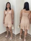 vestido lauana bege